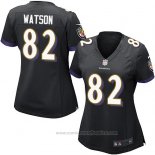 Camiseta NFL Game Mujer Baltimore Ravens Watson Negro