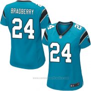 Camiseta NFL Game Mujer Carolina Panthers Bradberry Azul