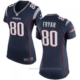 Camiseta NFL Game Mujer New England Patriots Fryar Negro