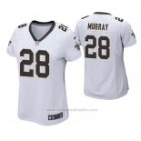 Camiseta NFL Game Mujer New Orleans Saints Latavius Murray Blanco