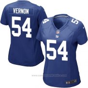 Camiseta NFL Game Mujer New York Giants Vernon Azul