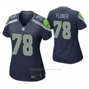 Camiseta NFL Game Mujer Seattle Seahawks D.j. Fluker Azul