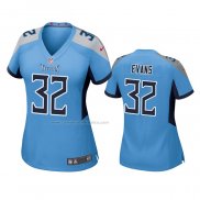 Camiseta NFL Game Mujer Tennessee Titans Darrynton Evans Azul