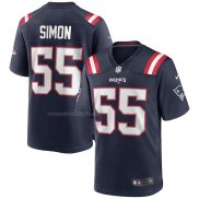 Camiseta NFL Game New England Patriots John Simon Azul2