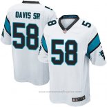 Camiseta NFL Game Nino Carolina Panthers Davis Sr Blanco