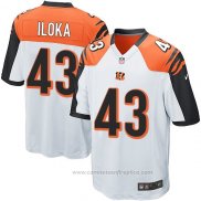 Camiseta NFL Game Nino Cincinnati Bengals Iloka Blanco