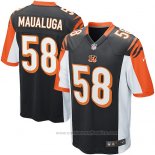 Camiseta NFL Game Nino Cincinnati Bengals Maualuga Negro