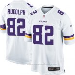 Camiseta NFL Game Nino Minnesota Vikings Rudolph Blanco