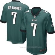 Camiseta NFL Game Nino Philadelphia Eagles Bradford Verde Oscuro