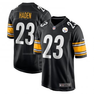 Camiseta NFL Game Pittsburgh Steelers Joe Haden Negro