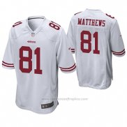 Camiseta NFL Game San Francisco 49ers Jordan Matthews Blanco