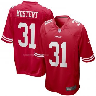 Camiseta NFL Game San Francisco 49ers Raheem Mostert Rojo