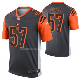 Camiseta NFL Legend Cincinnati Bengals Germaine Pratt Inverted Gris