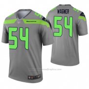 Camiseta NFL Legend Seattle Seahawks 54 Bobby Wagner Inverted Gris