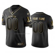 Camiseta NFL Limited Chicago Bears Personalizada Golden Edition Negro