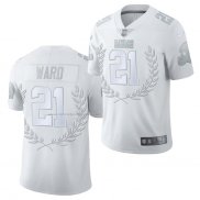 Camiseta NFL Limited Cleveland Browns Denzel Ward MVP Blanco