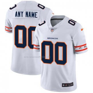 Camiseta NFL Limited Denver Broncos Personalizada Team Logo Fashion Blanco