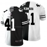 Camiseta NFL Limited New Orleans Saints Kamara White Black Split