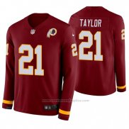 Camiseta NFL Therma Manga Larga Washington Redskins Sean Taylor Rojo