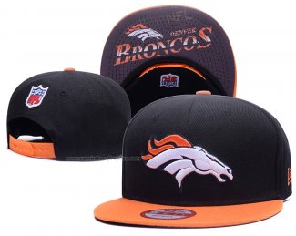 Gorra Denver Broncos Negro Blanco Naranja