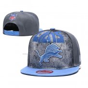 Gorra Detroit Lions 9FIFTY Snapback Gris Azul