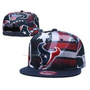 Gorra Houston Texans 9FIFTY Snapback Azul Rojo