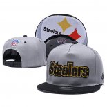 Gorra Pittsburgh Steelers 9FIFTY Snapback Gris Negro