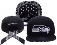 Gorra Seattle Seahawks Negro Blanco