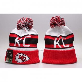 Gorro Beanie Kansas City Chiefs Rojo Negro Blanco