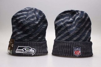 Gorro Seattle Seahawks Gris Azul