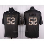 Camiseta NFL Anthracite Baltimore Ravens R.lewis Apagado Salute To Service 2016 Gris