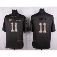 Camiseta NFL Anthracite Kansas City Chiefs Smith 2016 Salute To Service