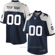 Camiseta NFL Dallas Cowboys Personalizada Azul Blanco