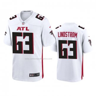 Camiseta NFL Game Atlanta Falcons Chris Lindstrom 2020 Blanco