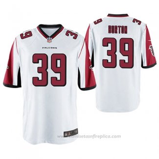 Camiseta NFL Game Atlanta Falcons Deante Burton Blanco