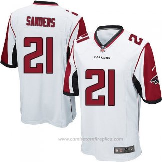 Camiseta NFL Game Atlanta Falcons Sanders Blanco