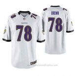 Camiseta NFL Game Baltimore Ravens Orlando Brown Blanco