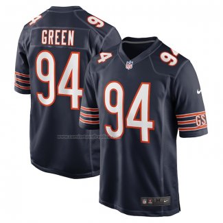 Camiseta NFL Game Chicago Bears Rasheem Green Azul