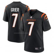 Camiseta NFL Game Cincinnati Bengals Will Grier Negro