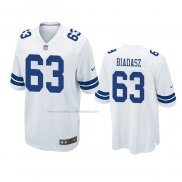 Camiseta NFL Game Dallas Cowboys Tyler Biadasz Blanco