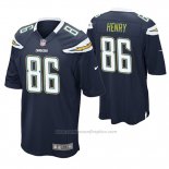 Camiseta NFL Game Los Angeles Chargers Hunter Henry 86 Azul