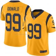 Camiseta NFL Game Los Angeles Rams 99 Aaron Donald Oro