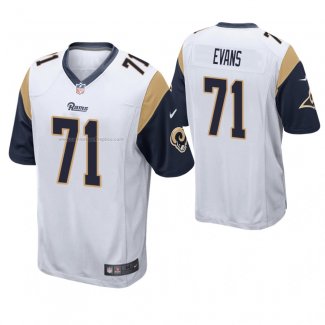 Camiseta NFL Game Los Angeles Rams Bobby Evans Blanco