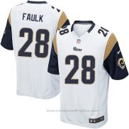 Camiseta NFL Game Los Angeles Rams Faulk Blanco