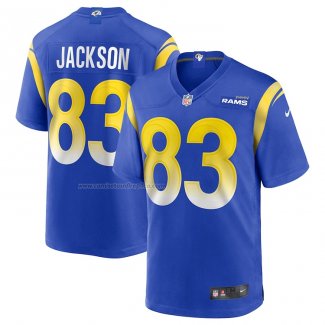 Camiseta NFL Game Los Angeles Rams Trishton Jackson Azul