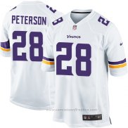 Camiseta NFL Game Minnesota Vikings Peterson Blanco