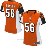 Camiseta NFL Game Mujer Cincinnati Bengals Dansby Naranja