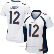 Camiseta NFL Game Mujer Denver Broncos Caldwell Blanco