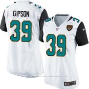 Camiseta NFL Game Mujer Jacksonville Jaguars Gipson Blanco