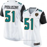 Camiseta NFL Game Mujer Jacksonville Jaguars Posluszny Blanco